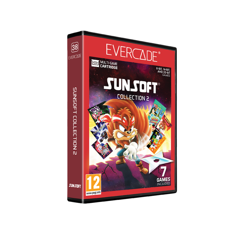 #38 Sunsoft Collection 2 - Evercade Cartridge