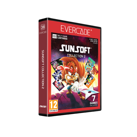 #38 Sunsoft Collection 2 - Evercade Cartridge