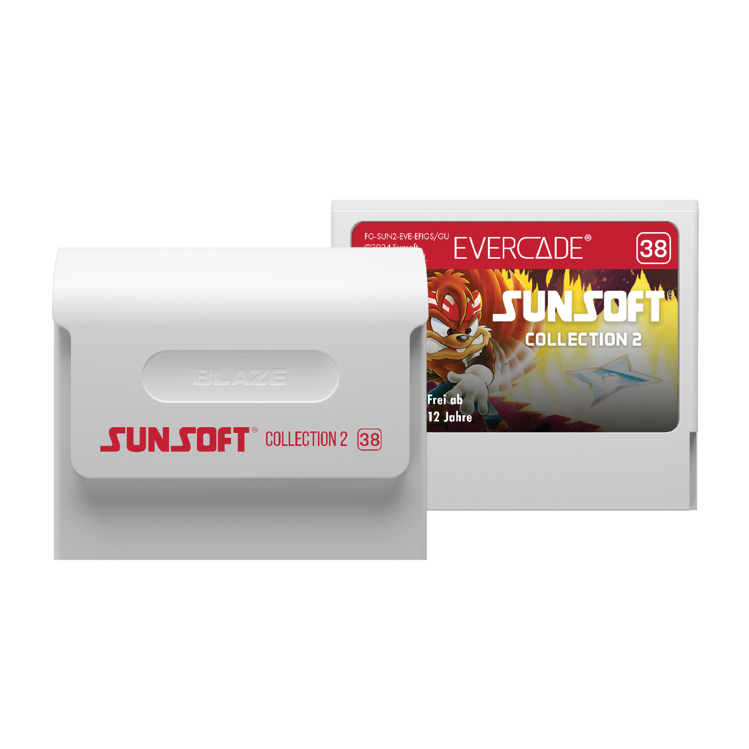 #38 Sunsoft Collection 2 - Evercade Cartridge