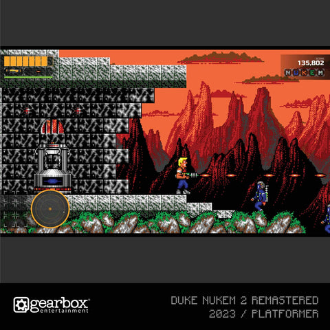 #33 Duke Nukem Collection 1 - Evercade Cartridge
