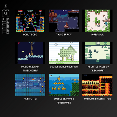 #37 Indie Heroes Collection 3 - Evercade Cartridge