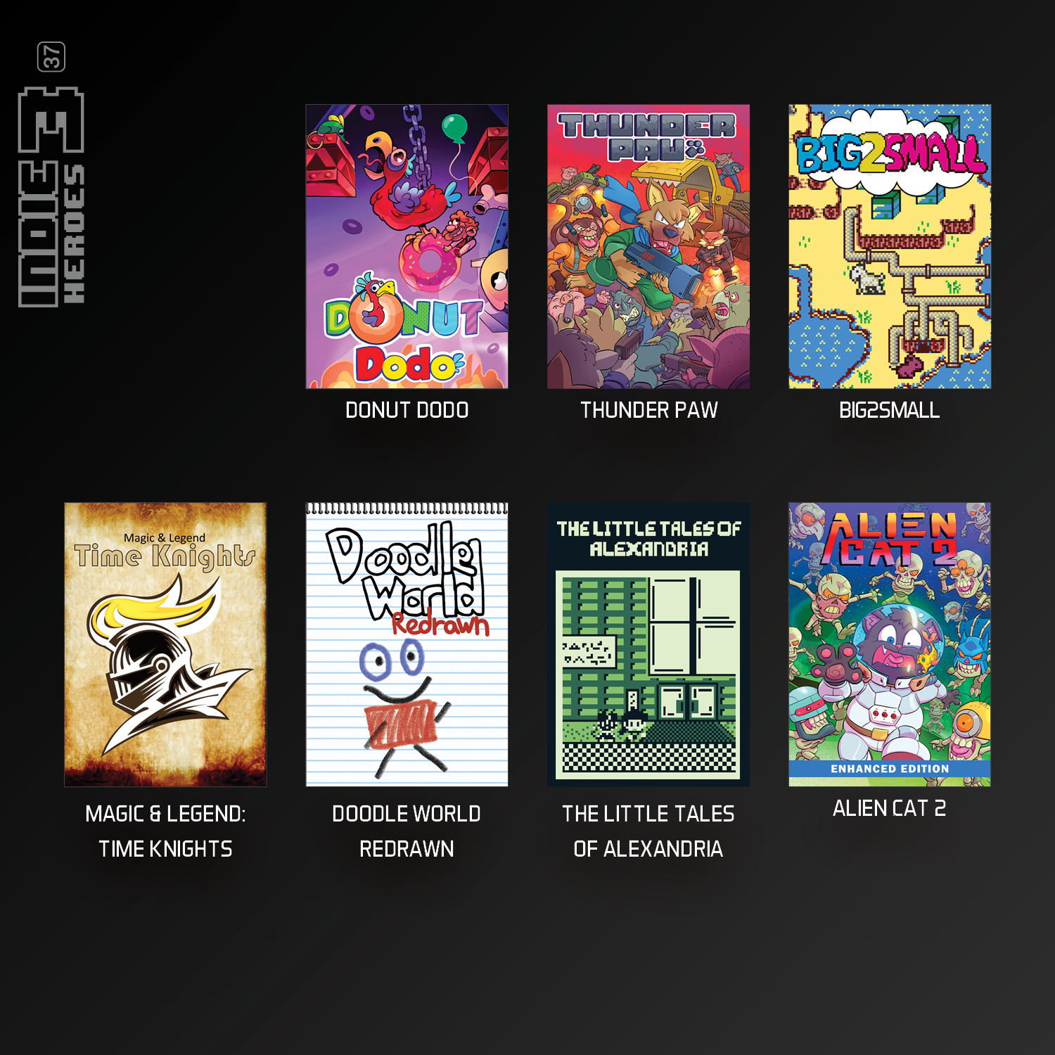 #37 Indie Heroes Collection 3 - Evercade Cartridge