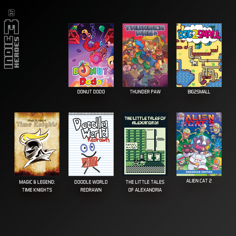 #37 Indie Heroes Collection 3 - Evercade Cartridge