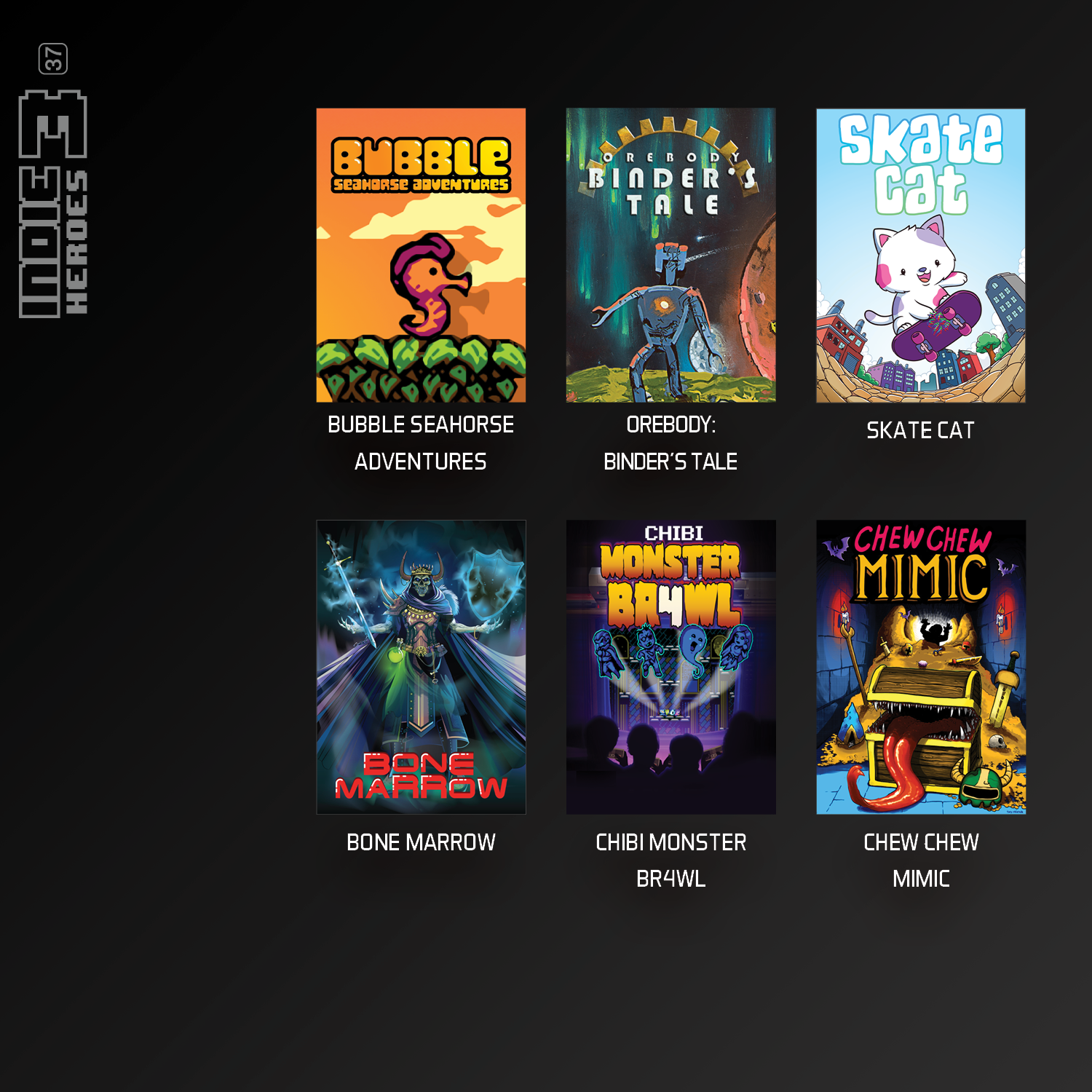 #37 Indie Heroes Collection 3 - Evercade Cartridge