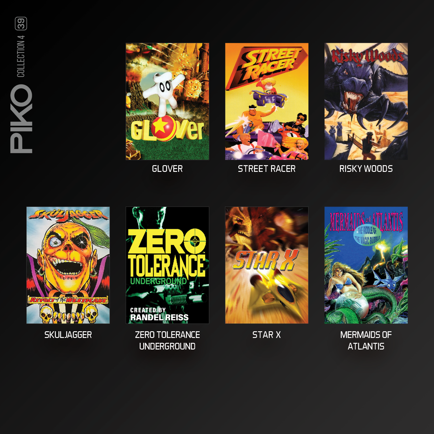 #39 Piko Collection 4 - Evercade Cartridge