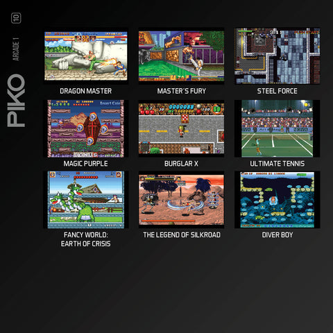 #10 Piko Arcade Collection 1 - Evercade Cartridge