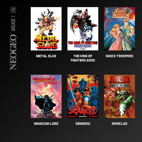 #16 NEOGEO Arcade 1 - Evercade Cartridge