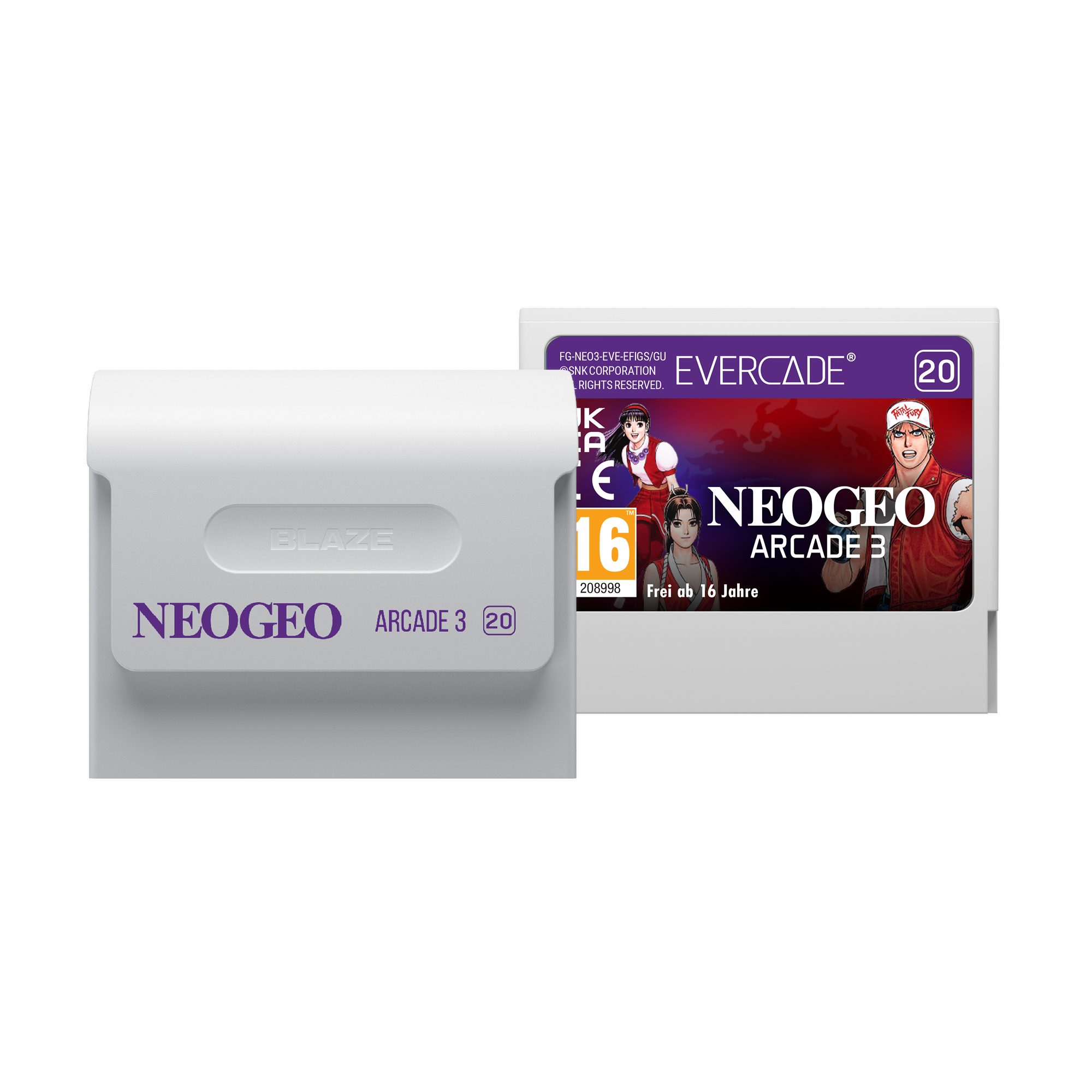 #20 NEOGEO Arcade 3 - Evercade Cartridge
