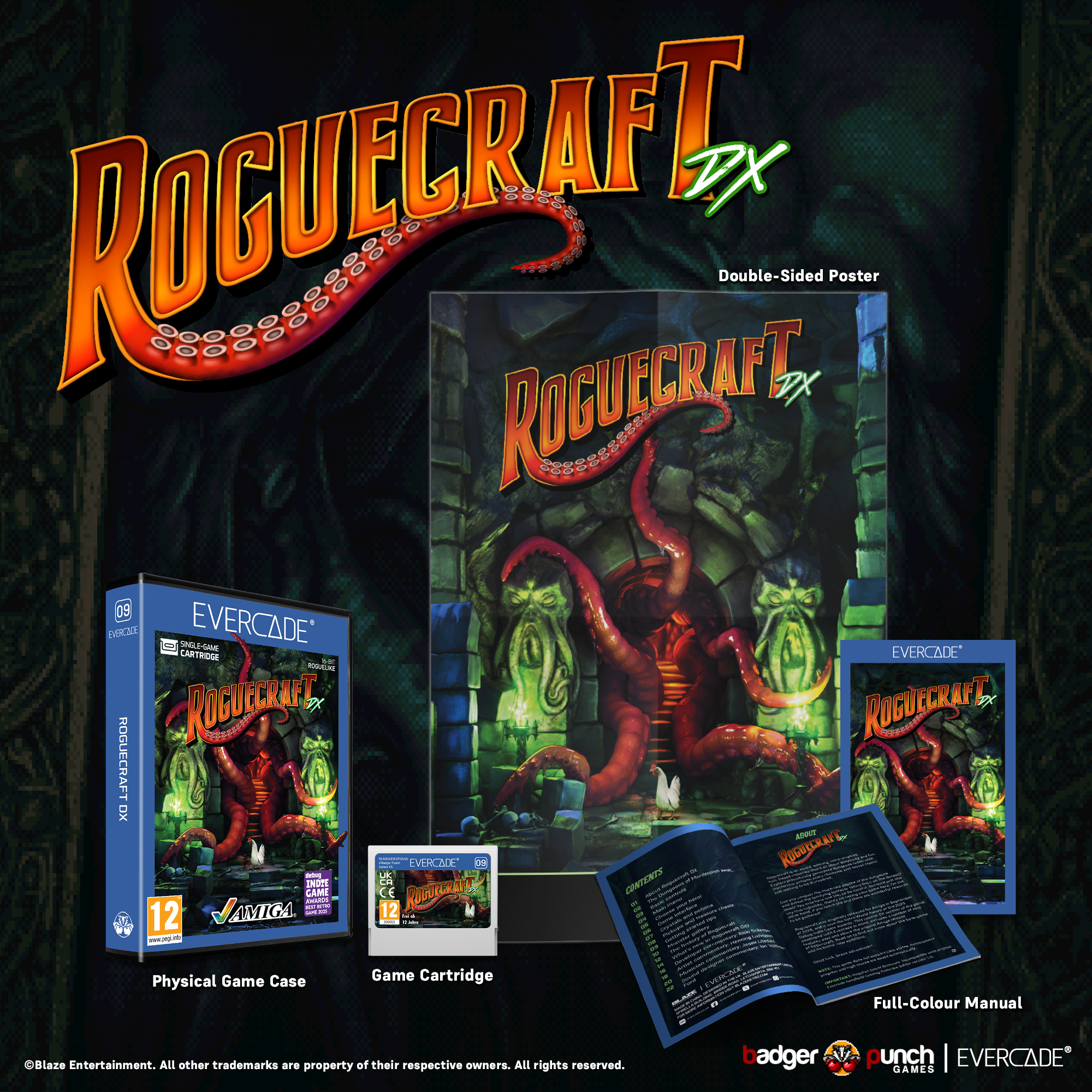 #09 Roguecraft DX - Evercade Cartridge