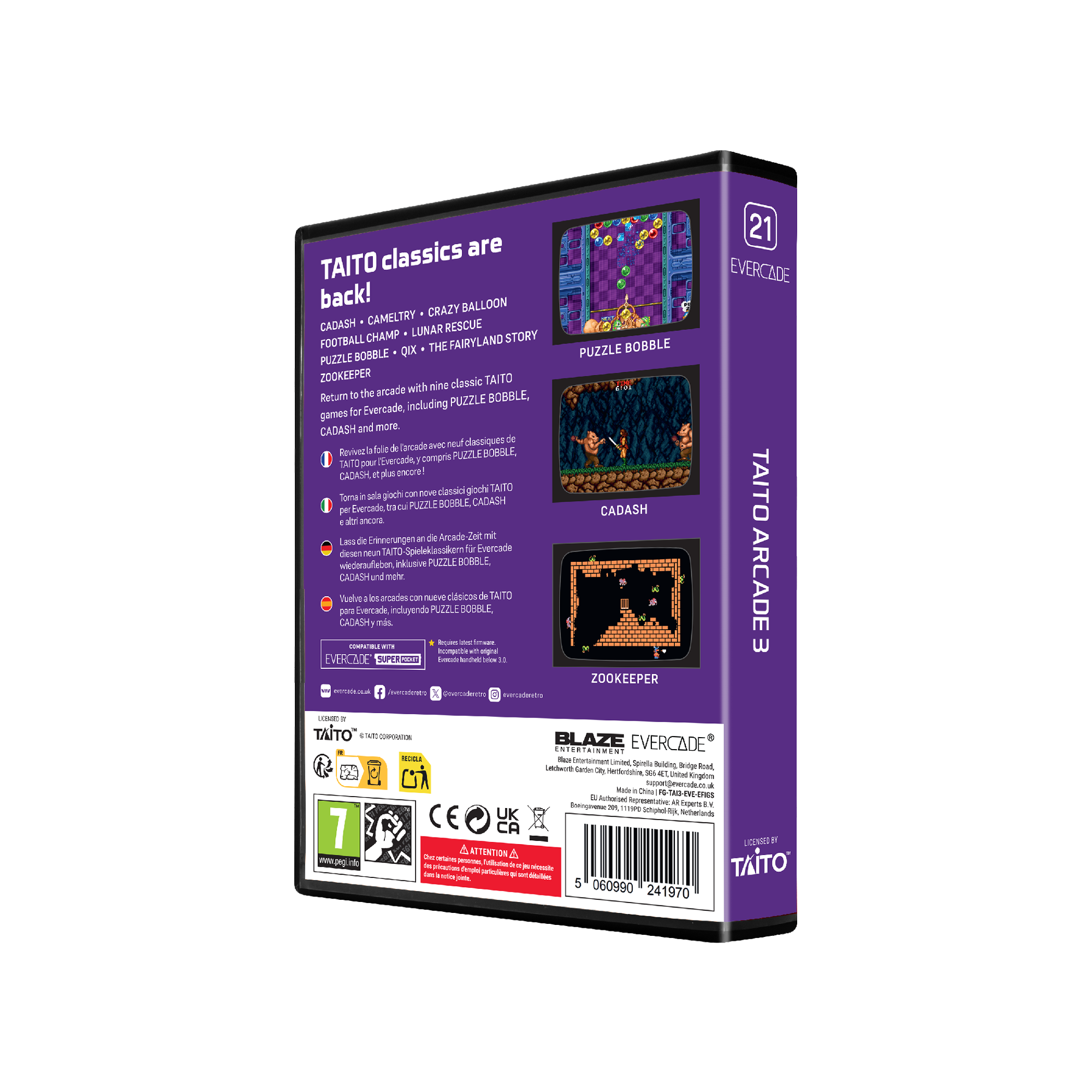 Turrican and Taito 3 Cartridge Bundle
