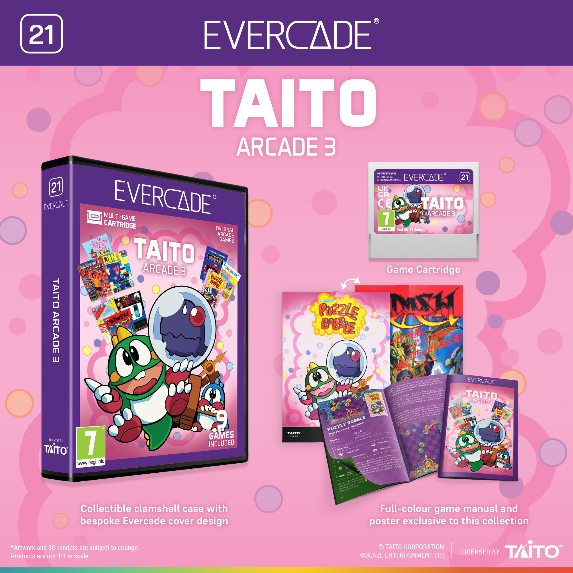 Turrican and Taito 3 Cartridge Bundle