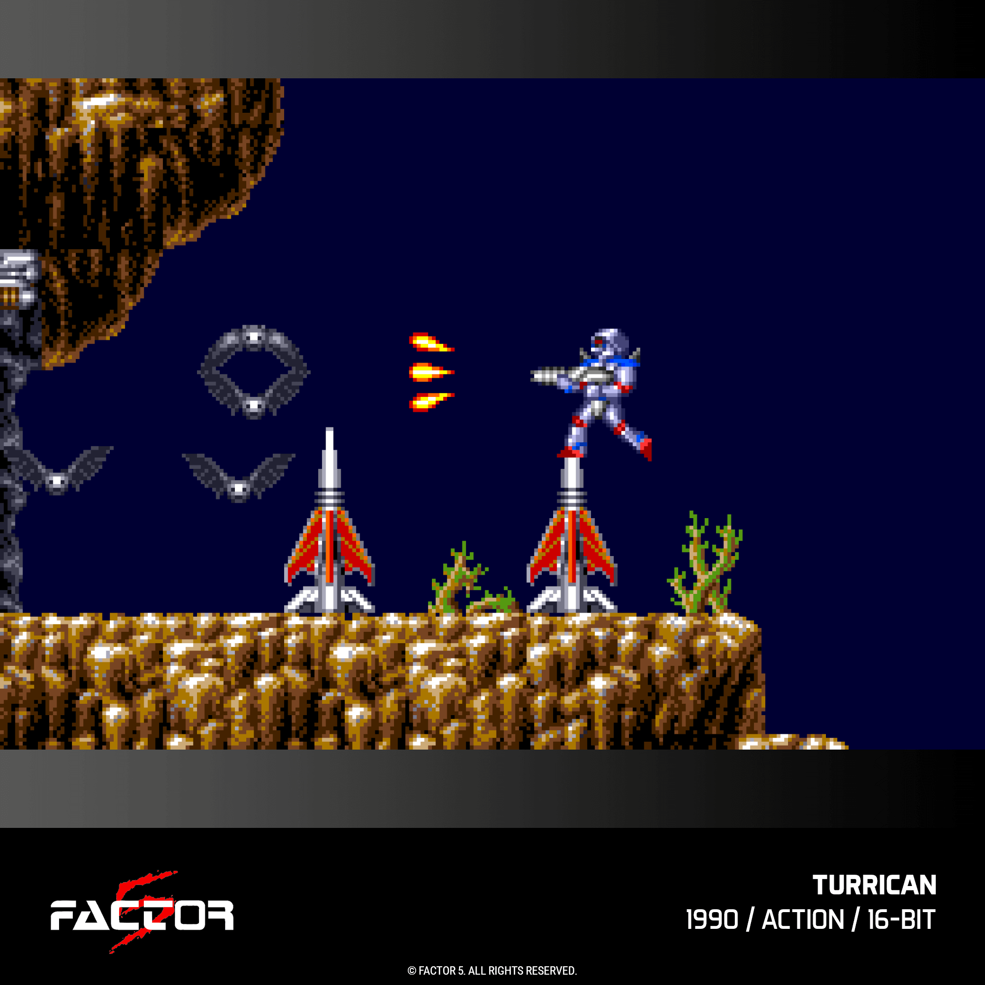 #49 The Turrican Collection - Evercade Cartridge