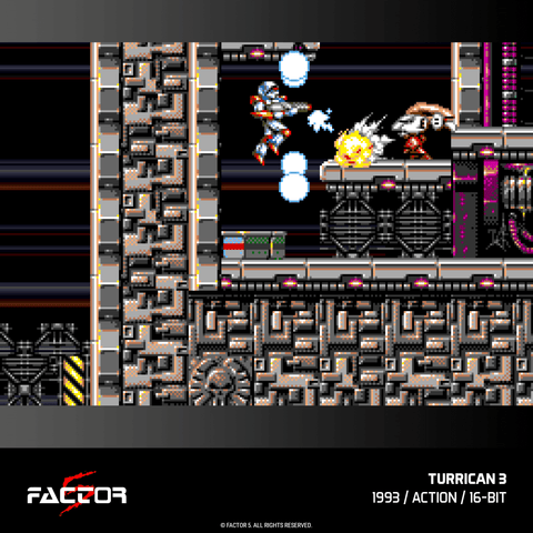 #49 The Turrican Collection - Evercade Cartridge