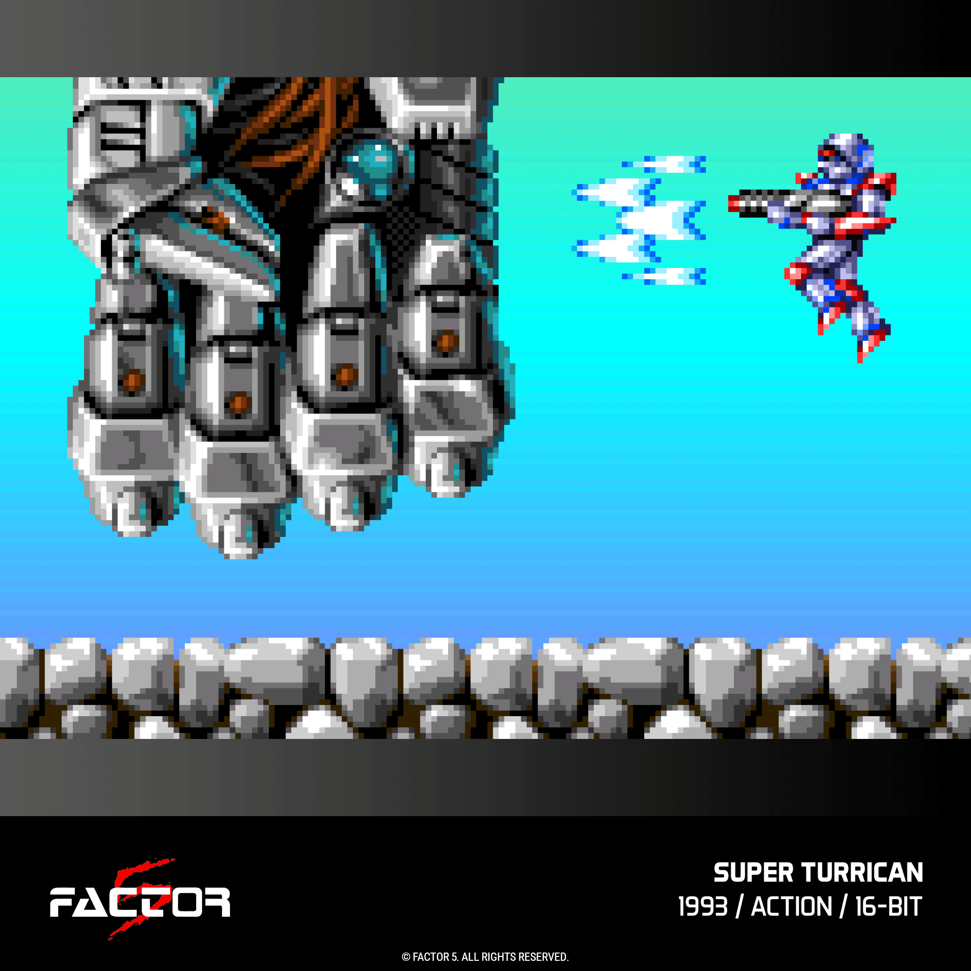 #49 The Turrican Collection - Evercade Cartridge
