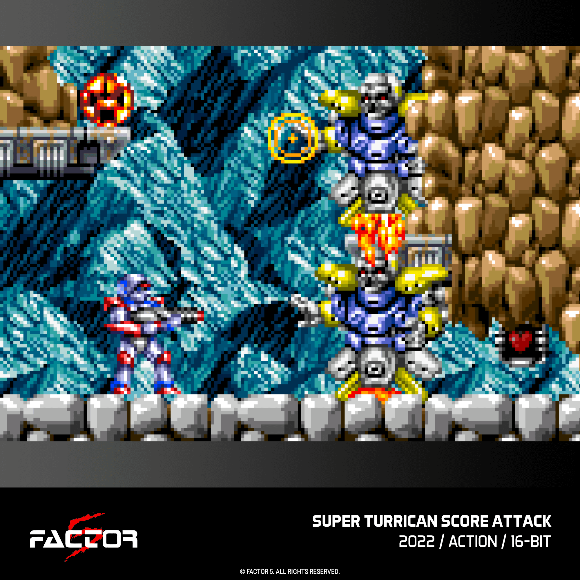 #49 The Turrican Collection - Evercade Cartridge