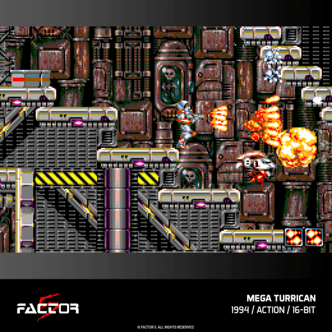 #49 The Turrican Collection - Evercade Cartridge