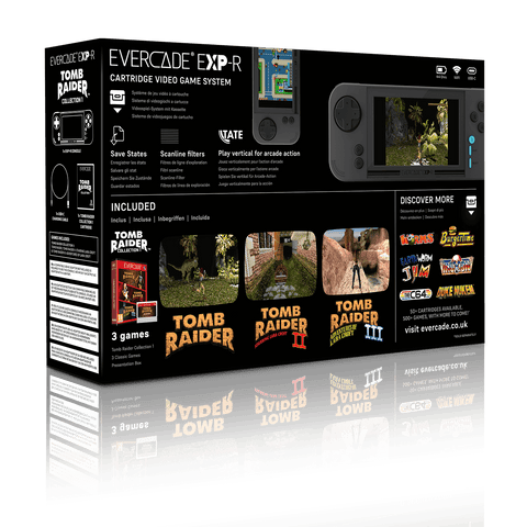 Evercade EXP-R and Tate Grip Bundle