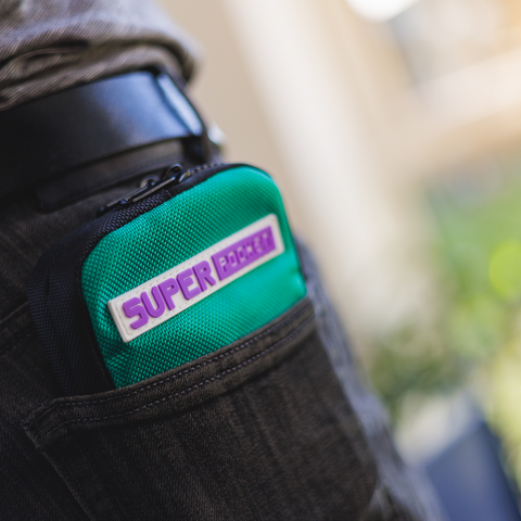 Super Pocket Case Green/Black