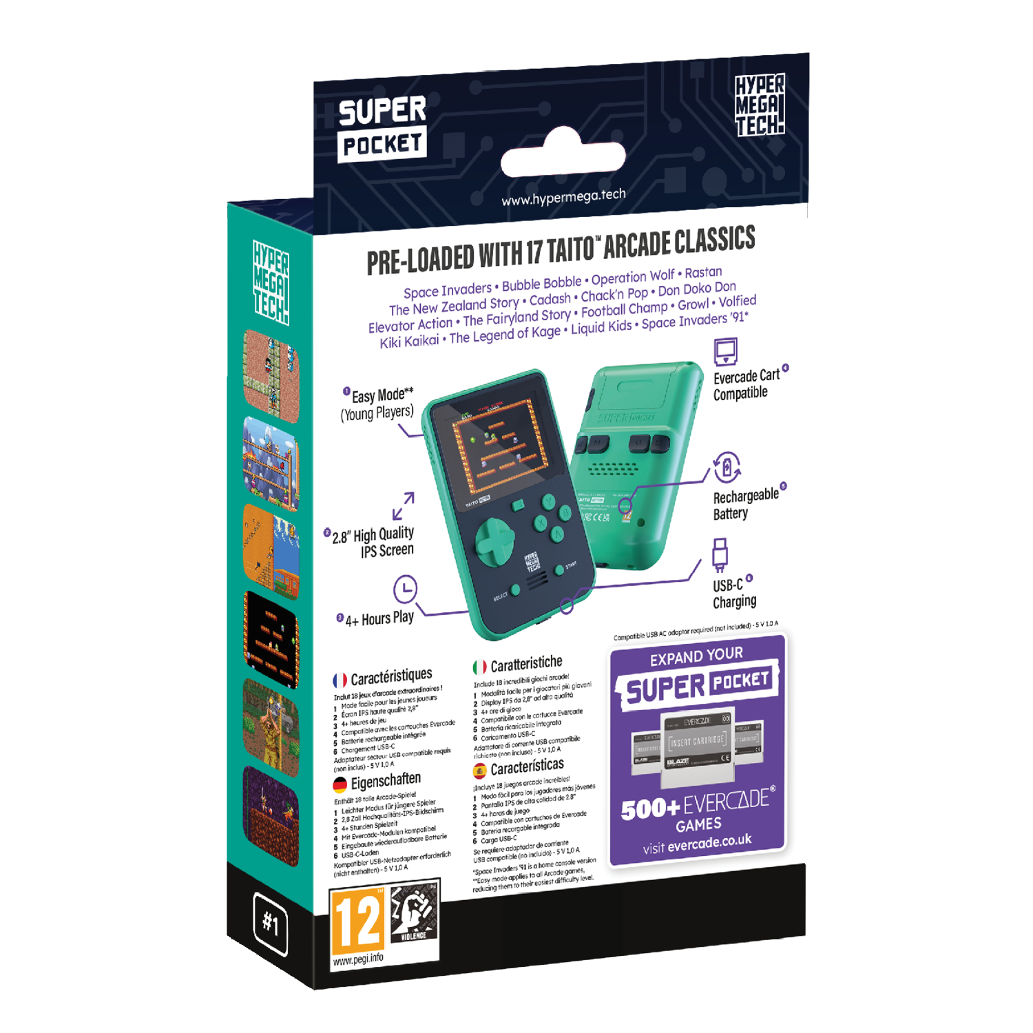 HyperMegaTech! Taito Super Pocket