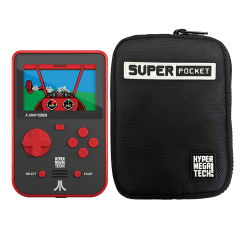 HyperMegaTech! Atari Super Pocket Case Bundle
