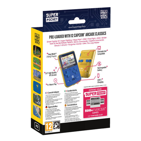 HyperMegaTech! Capcom Super Pocket Case Bundle