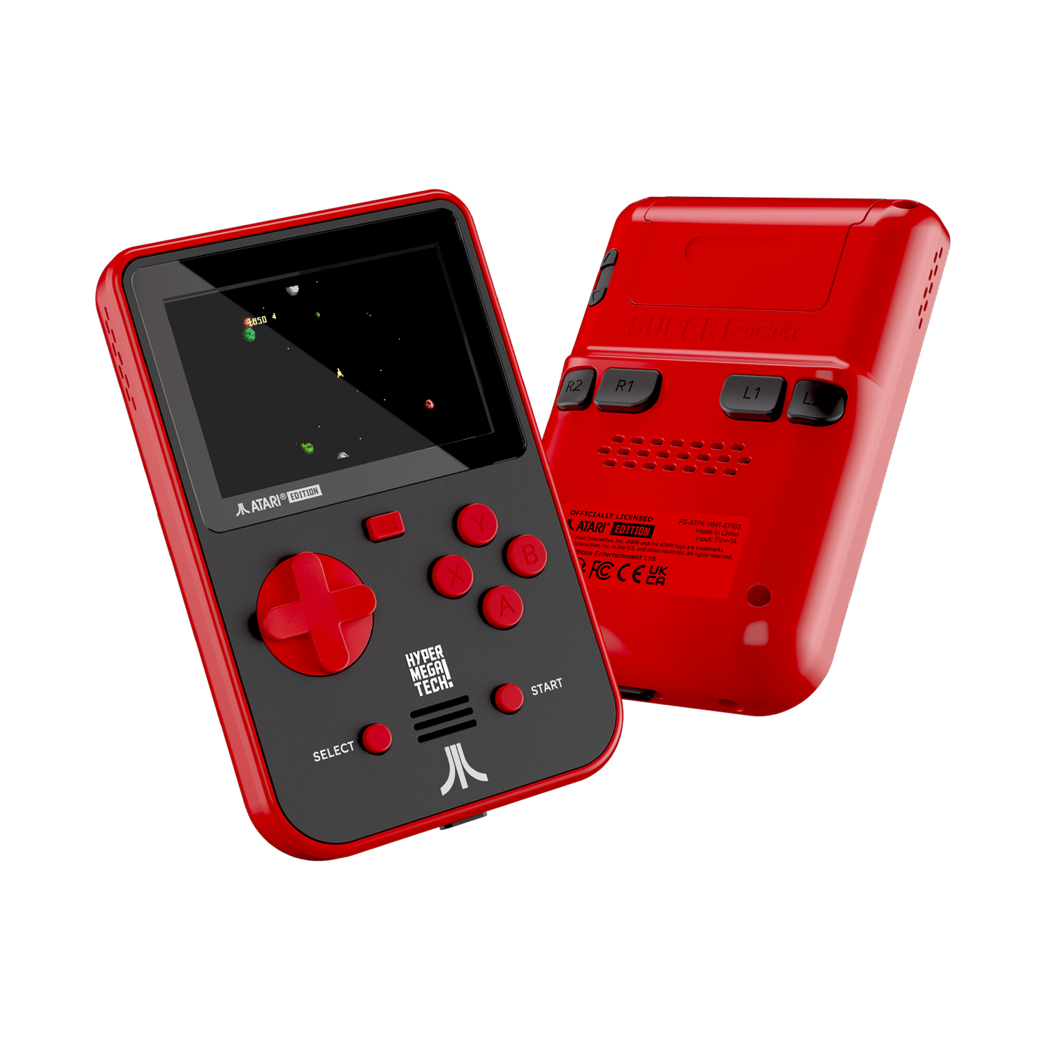 HyperMegaTech! Atari Super Pocket Case Bundle