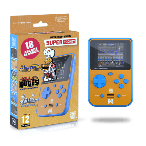 HyperMegaTech! Data East  Super Pocket Case Bundle