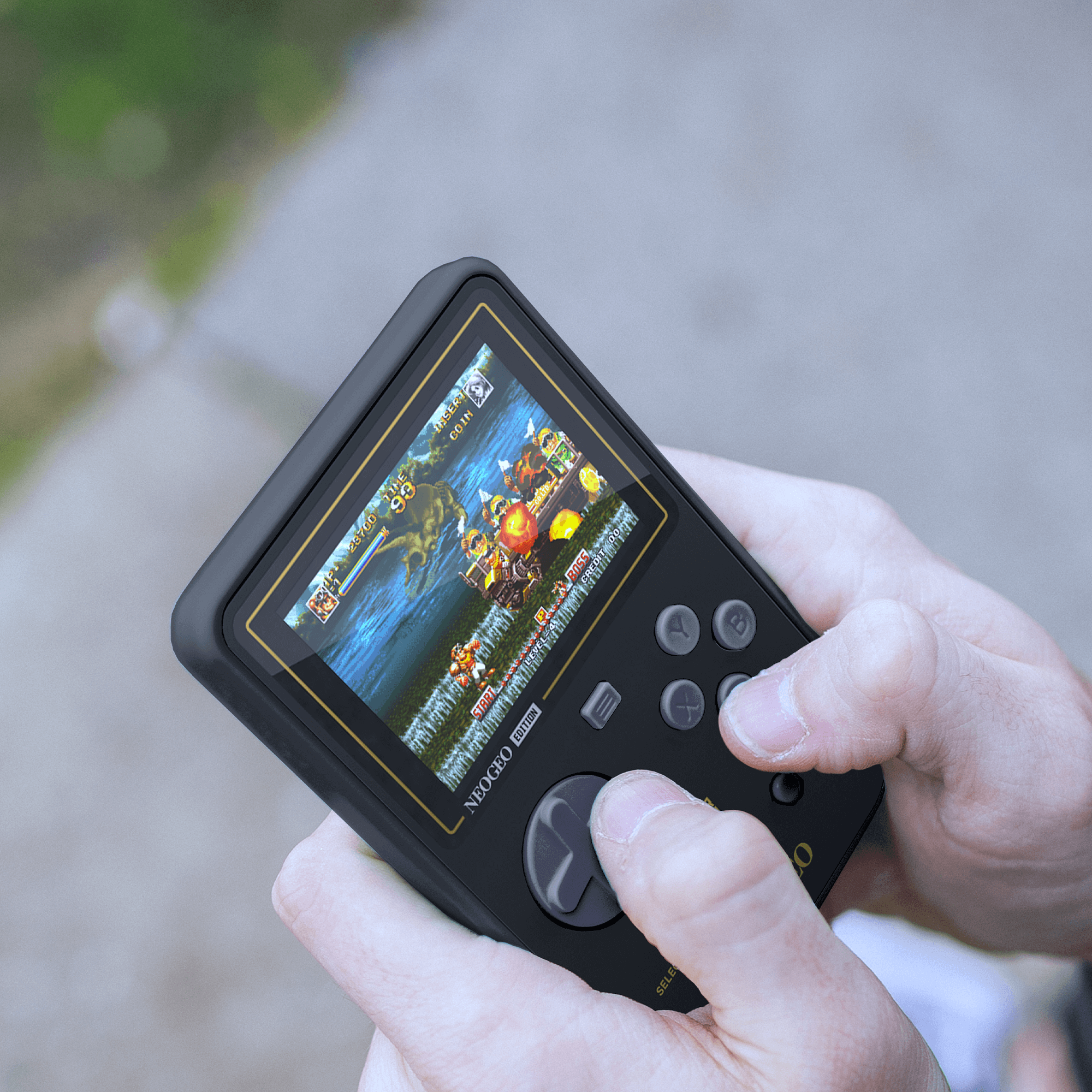 HyperMegaTech! NEOGEO Super Pocket Case Bundle