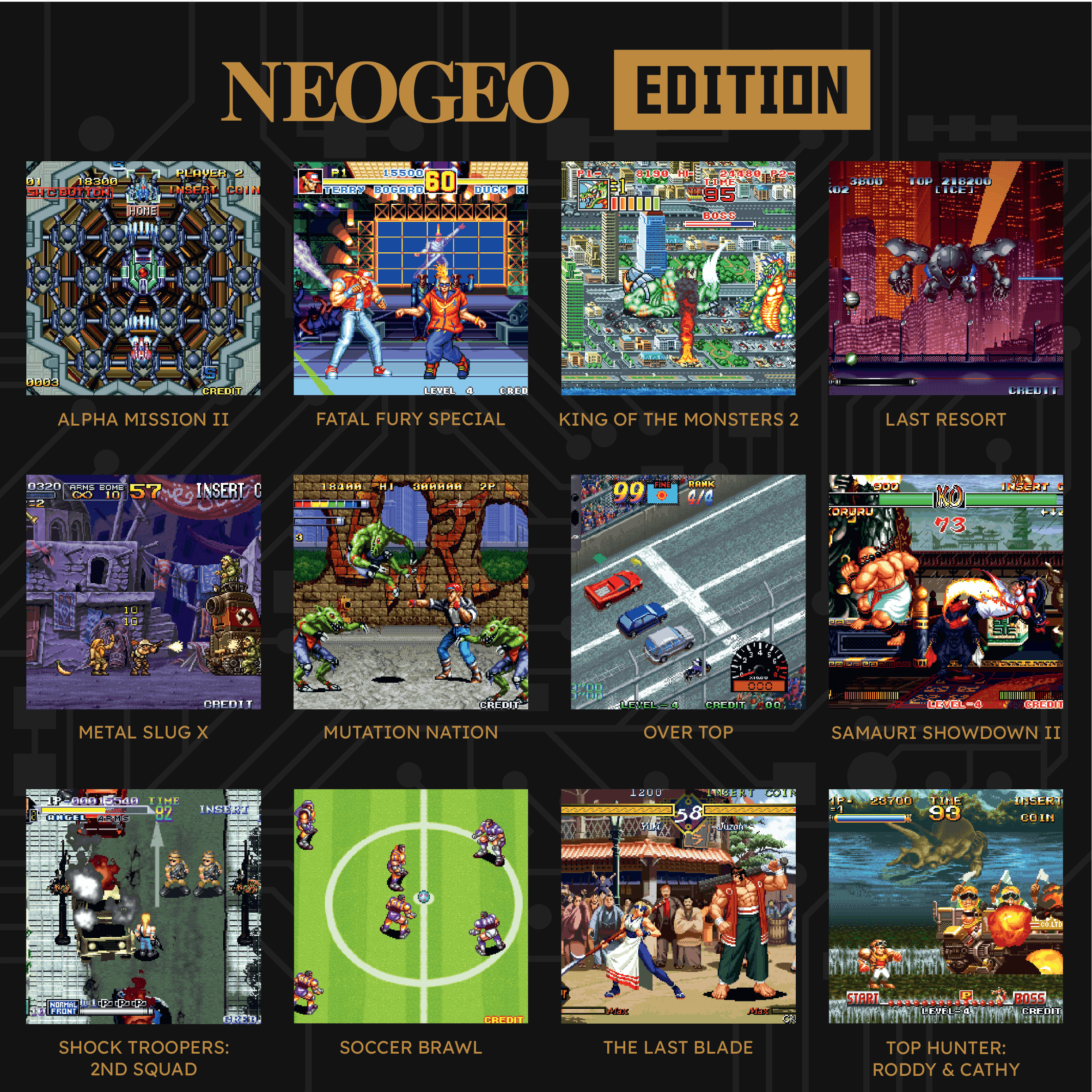 HyperMegaTech! NEOGEO Super Pocket Case Bundle