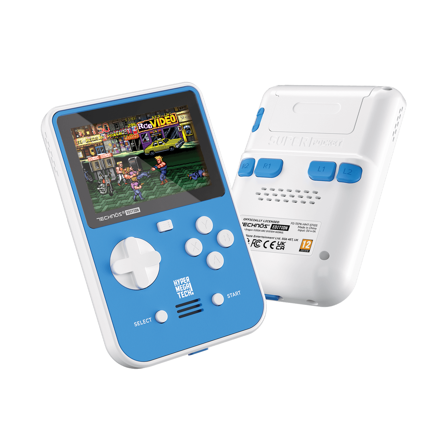 HyperMegaTech! Technos Super Pocket Case Bundle