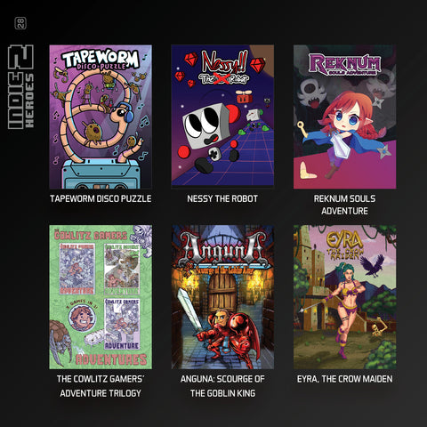 #28 Indie Heroes Collection 2 - Evercade Cartridge