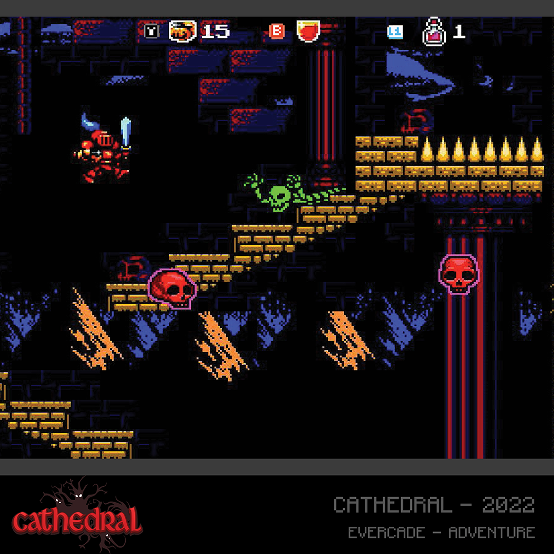 #27 Alwa’s Awakening/Cathedral Dual Cartridge – Evercade Cartridge