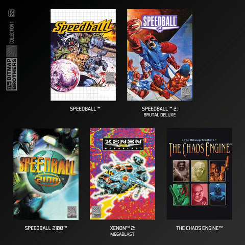 #22 Bitmap Brothers Collection 1 - Evercade Cartridge
