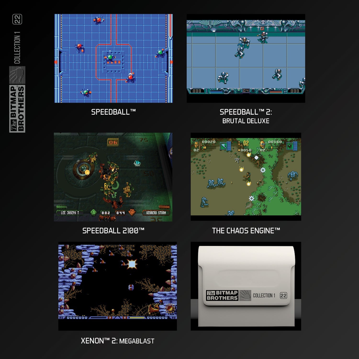 #22 Bitmap Brothers Collection 1 - Evercade Cartridge