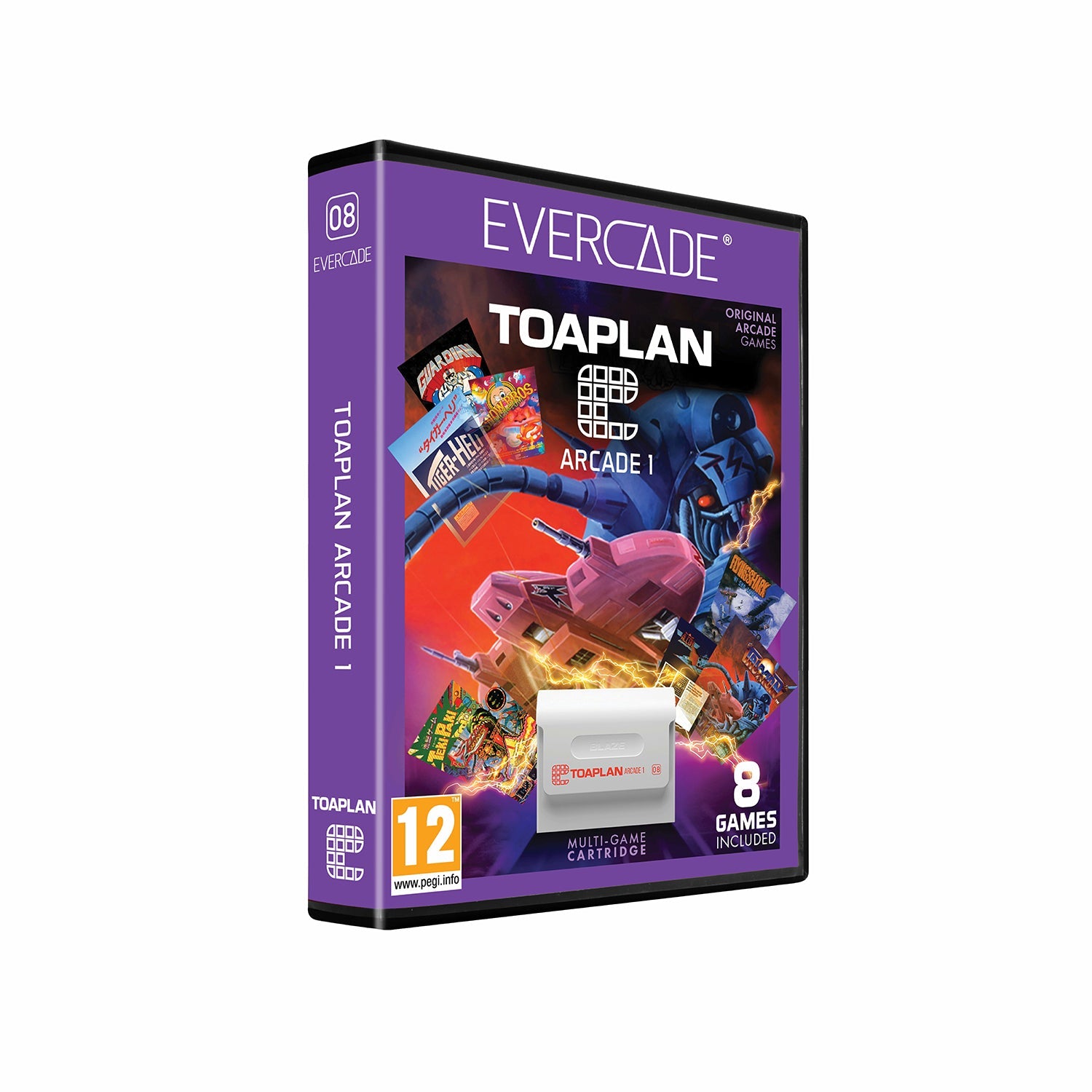 #08 Toaplan Arcade 1 Collection - Evercade Cartridge