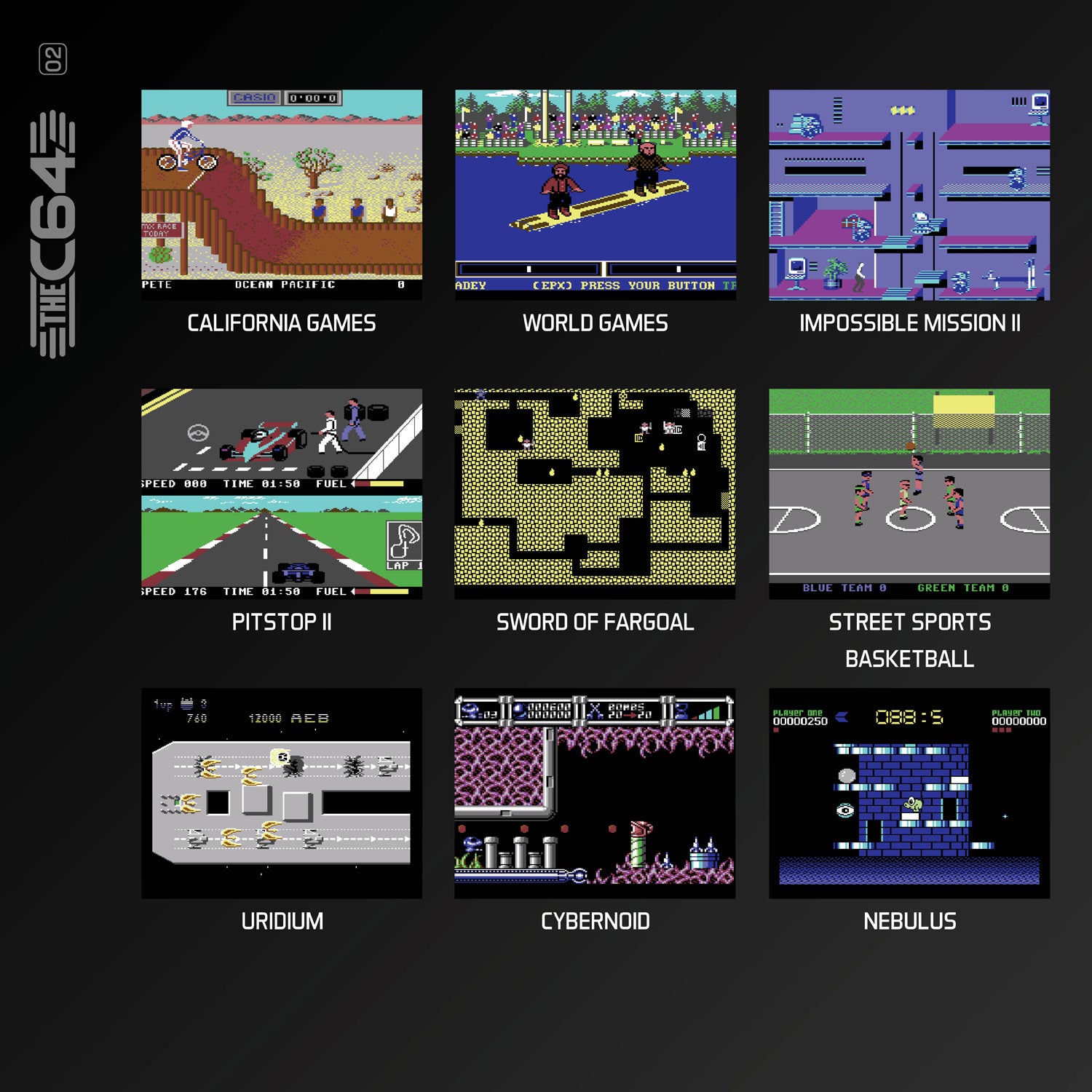 #C02 THEC64 - Collection 2- Evercade Cartridge