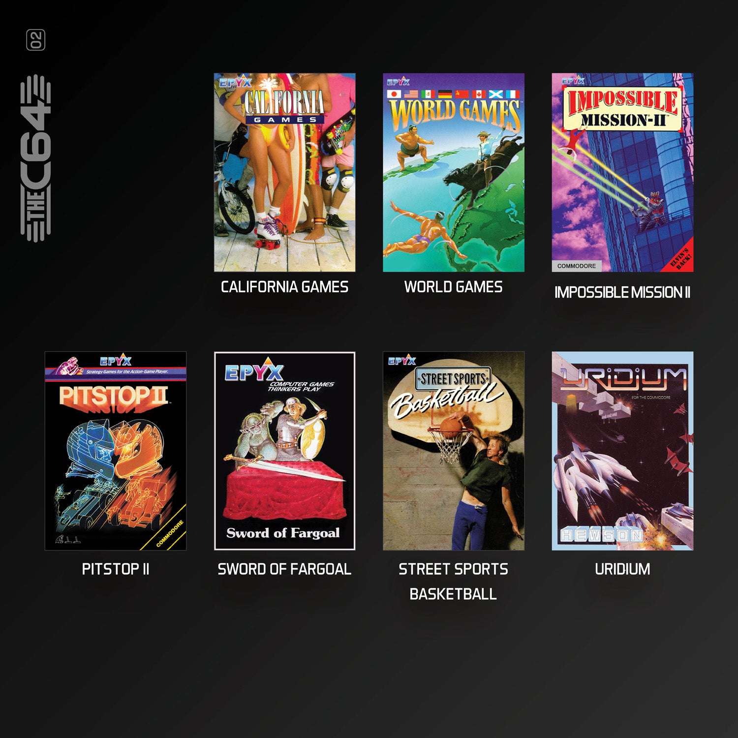 #C02 THEC64 - Collection 2- Evercade Cartridge