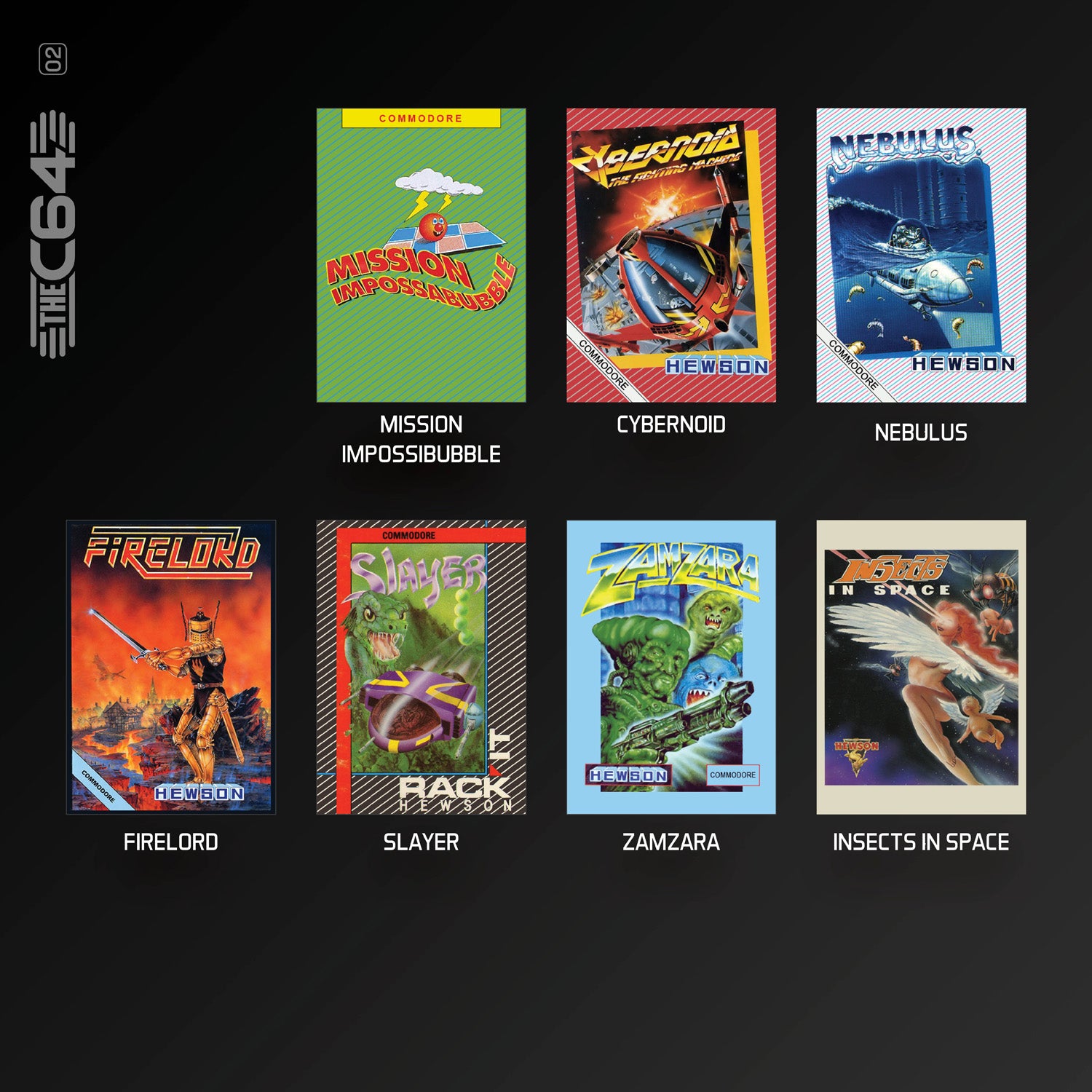#C02 THEC64 - Collection 2- Evercade Cartridge