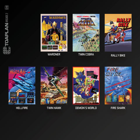 #09 Toaplan Arcade Collection 2 - Evercade Cartridge
