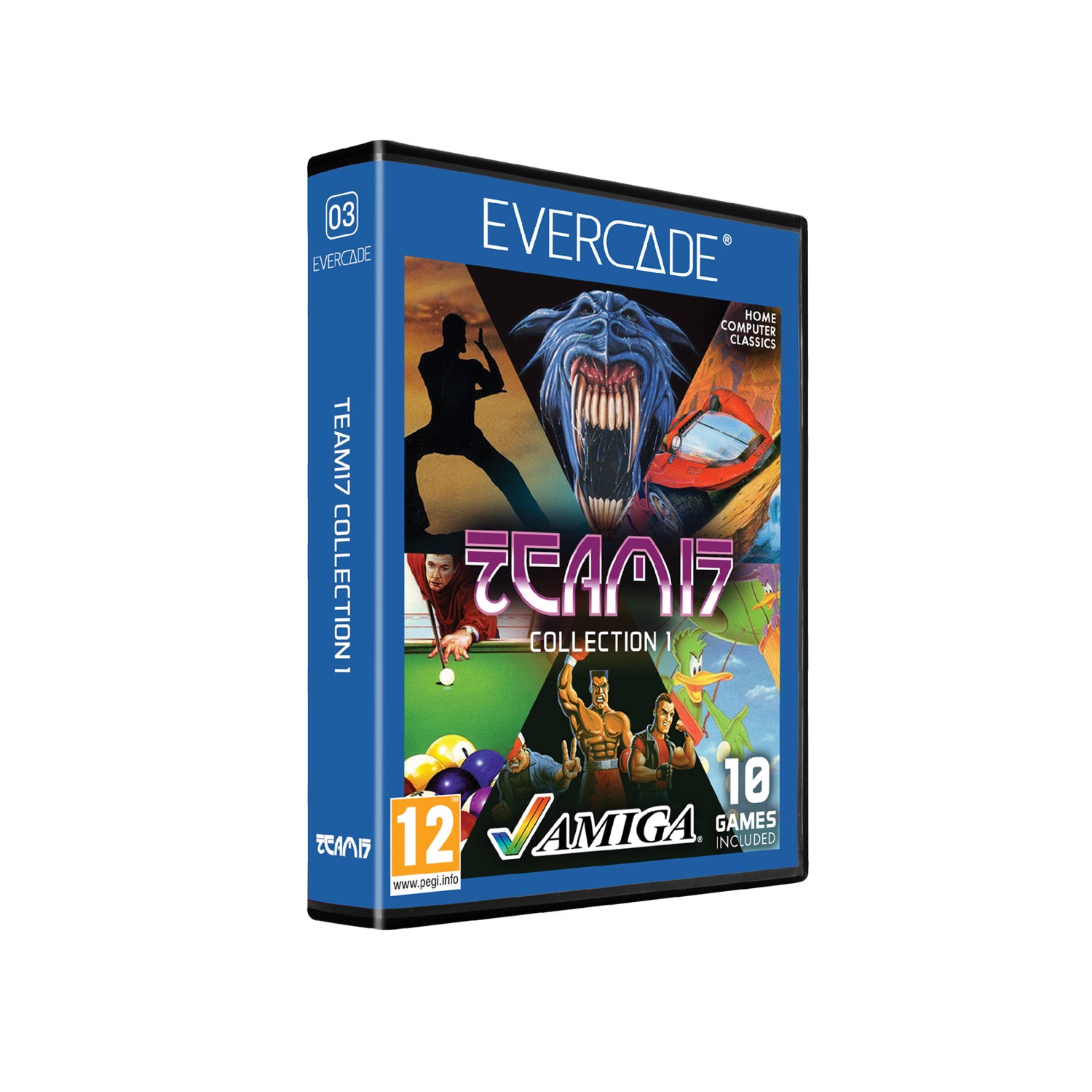 #C03 Team17 Amiga Collection 1 - Evercade Cartridge