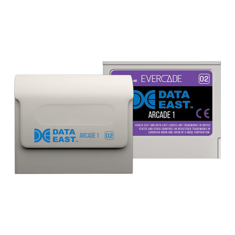 #02 Data East Arcade 1 - Evercade Cartridge