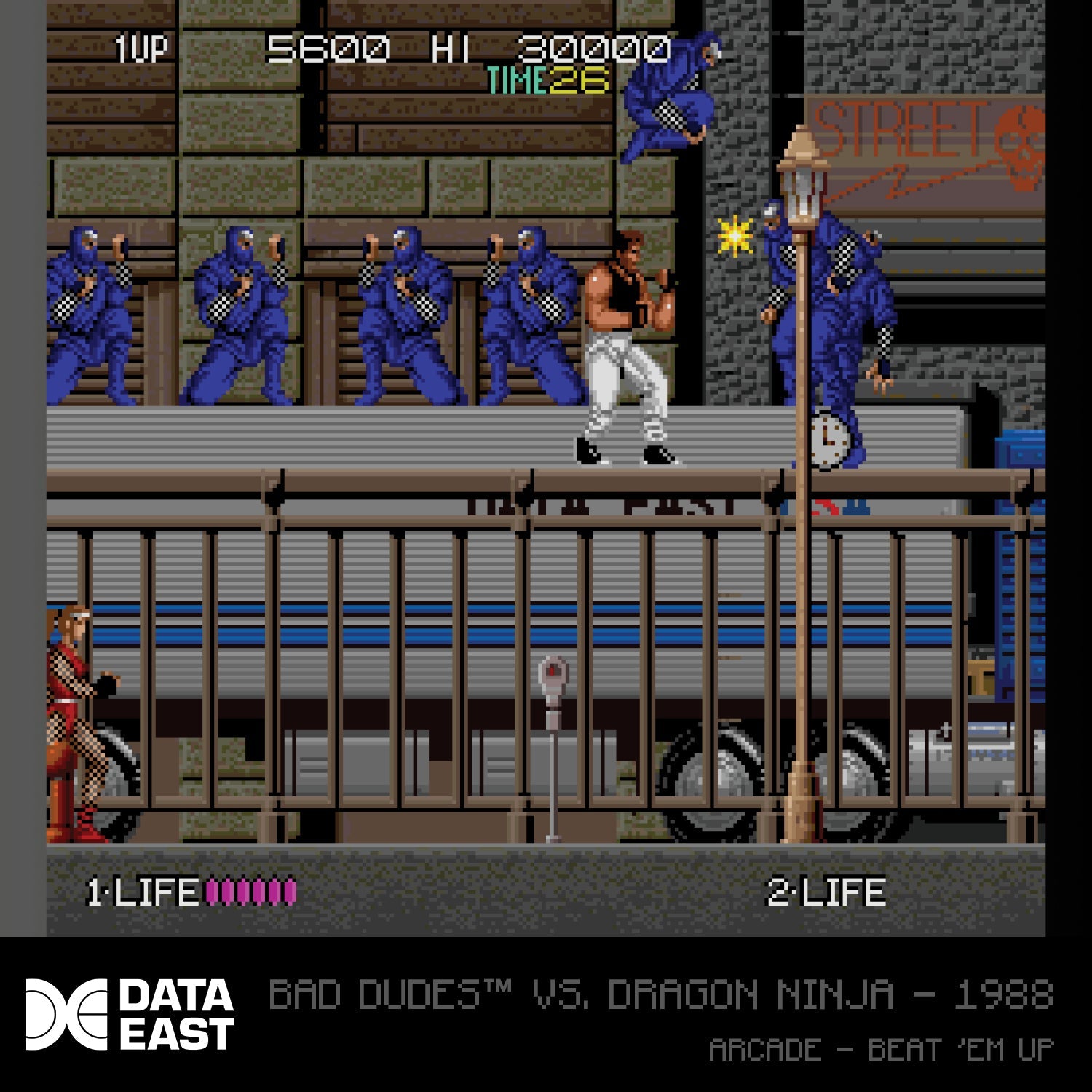 #02 Data East Arcade 1 - Evercade Cartridge
