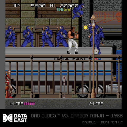 #02 Data East Arcade 1 - Evercade Cartridge