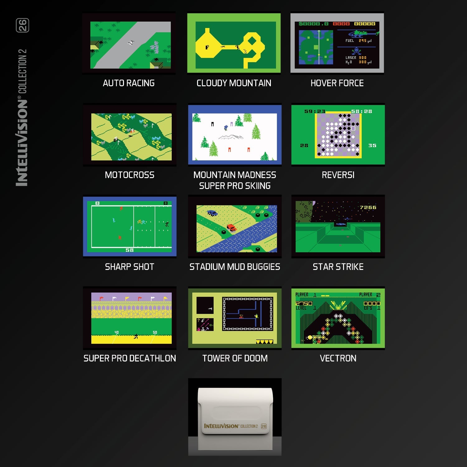 #26 Intellivision Collection 2 - Evercade Cartridge