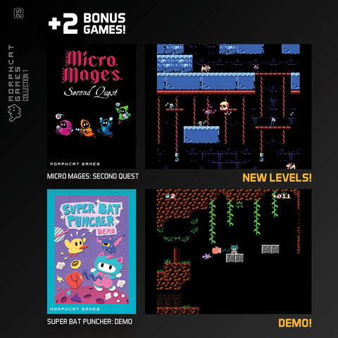 #25 Morphcat Games Collection 1 - Evercade Cartridge