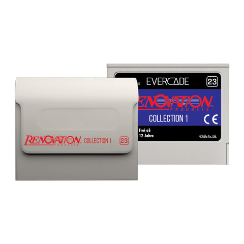 #23 Renovation Collection 1 - Evercade Cartridge
