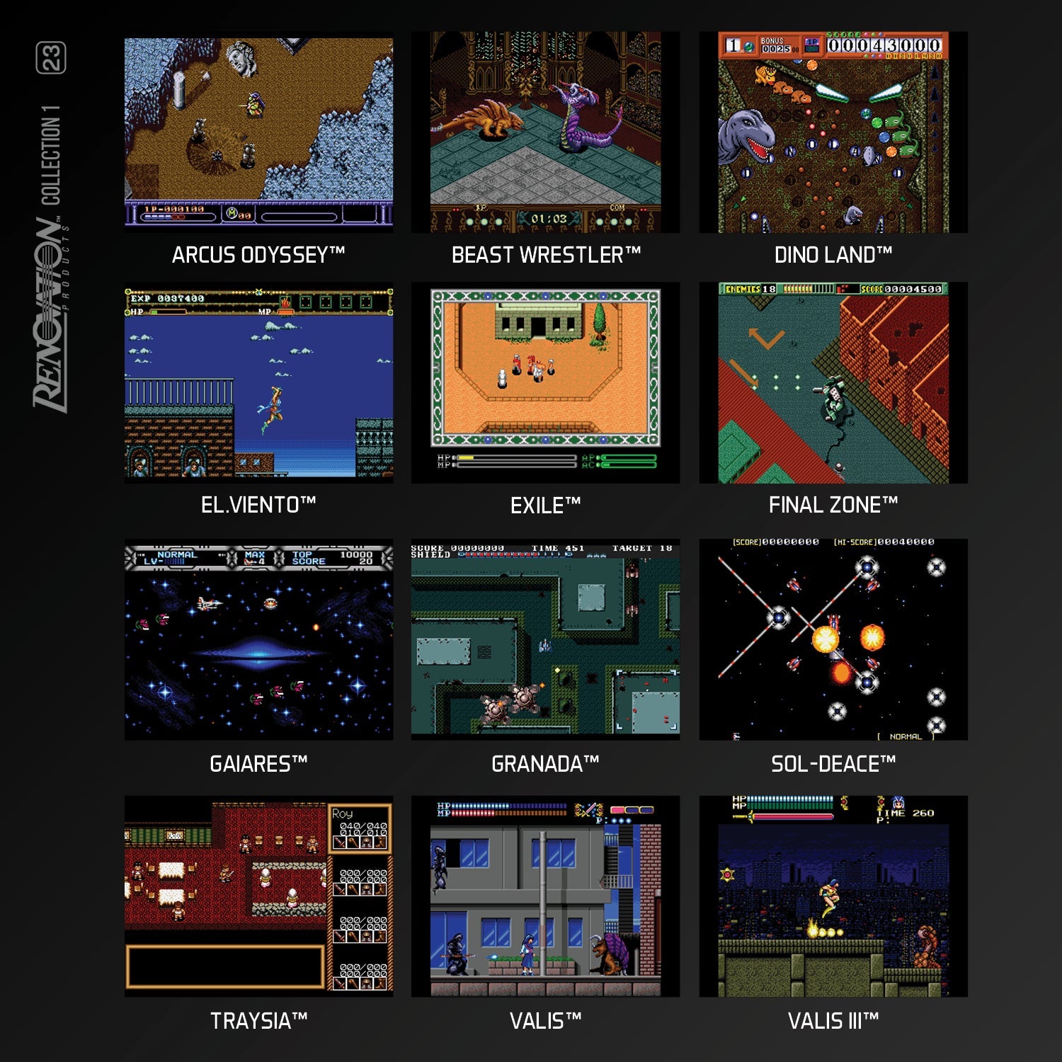 #23 Renovation Collection 1 - Evercade Cartridge