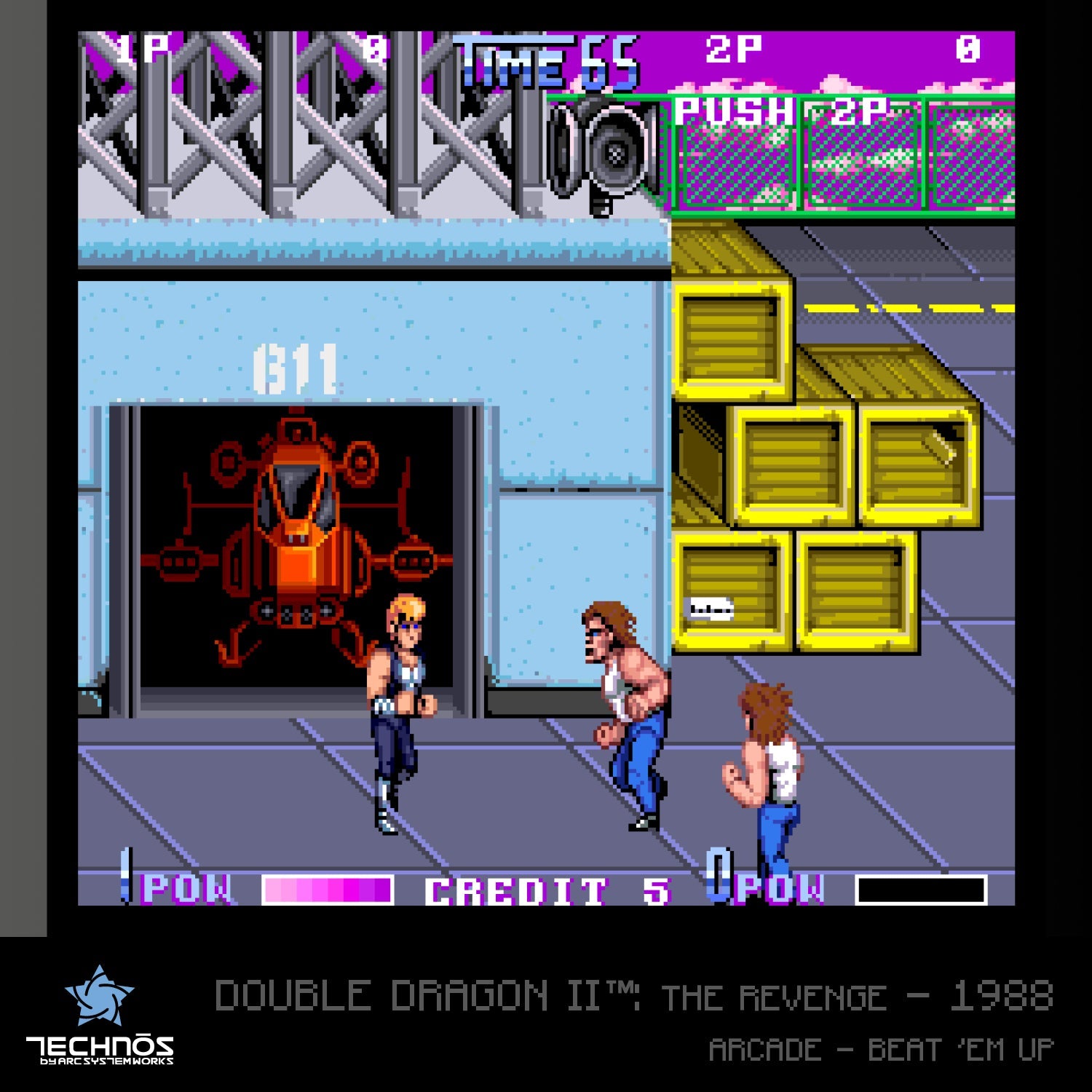 #01 Technos Arcade 1 - Evercade Cartridge
